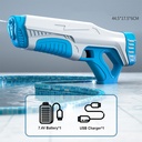 Rechargeable High-voltage Continuous Long-range Toy Gun