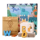 Early Childhood Education Enlightenment English Card Matching Assembly Toys