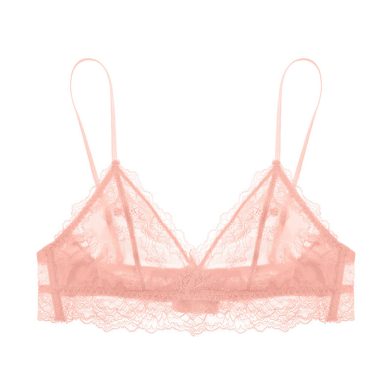 Women's French Underwear Without Steel Ring Thin Lace
