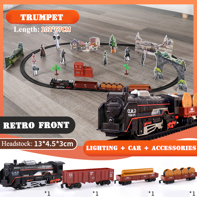 Simulation Of Electric Track Classical Model Toys