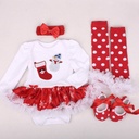 Four piece Christmas Romper
