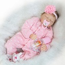 Simulation Soft Plastic Cute Cloth Body Doll Creative Gift