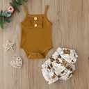 Fashion suspender jumpsuit skirt