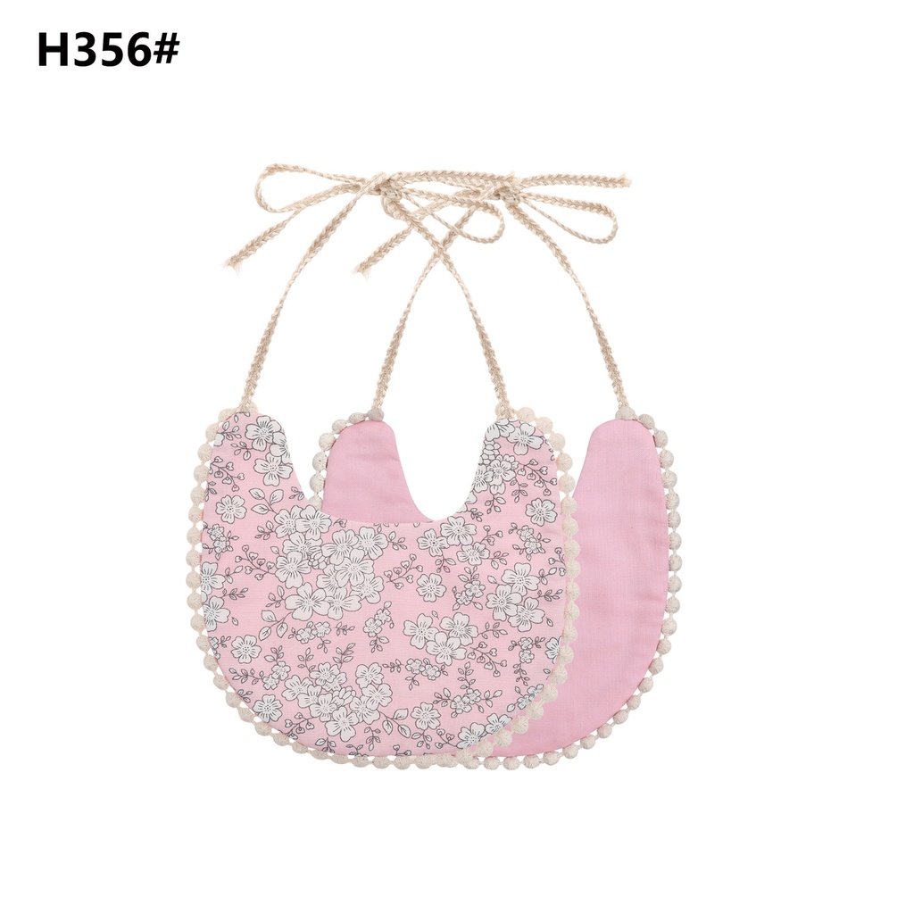 Cute floral baby saliva towel