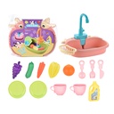 Children's Play House Electric Recirculating Water Kitchen Simulation Sink