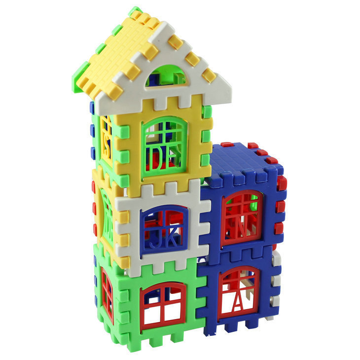 House Building Blocks, Children's Educational Early Education Toys, Assembling