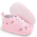 Elegant Baby Girl Shoe with a Traditional Design that Combines Beauty and Comfort 