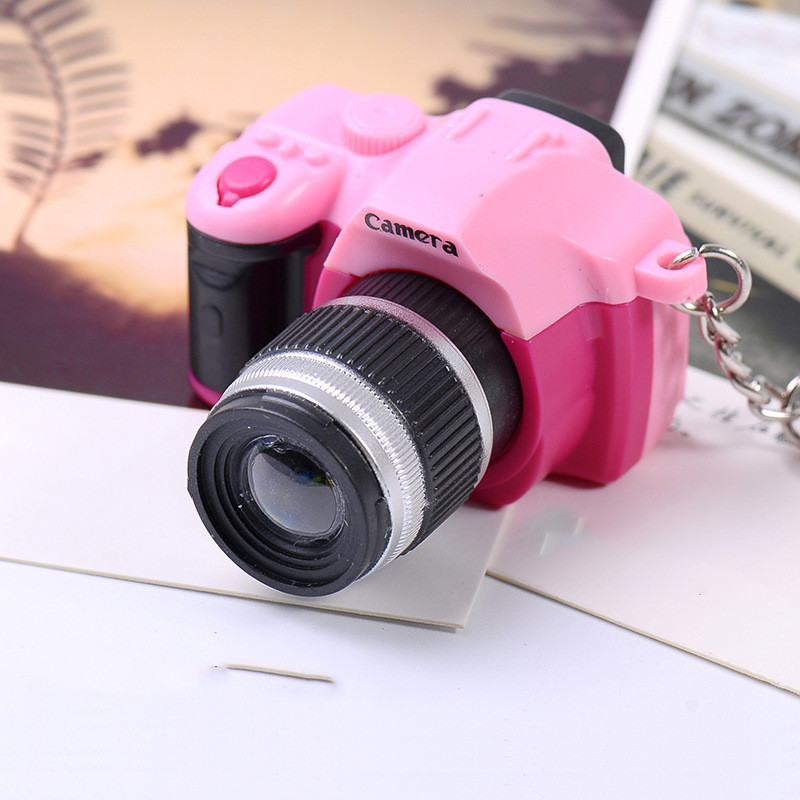 Creative Slr Camera Keychain