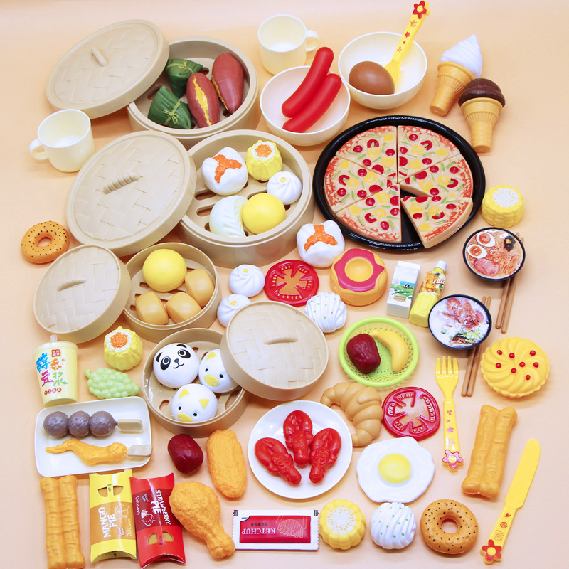 Children's play house simulation food