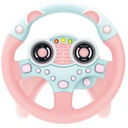 Co-pilot simulation steering wheel puzzle simulation toy