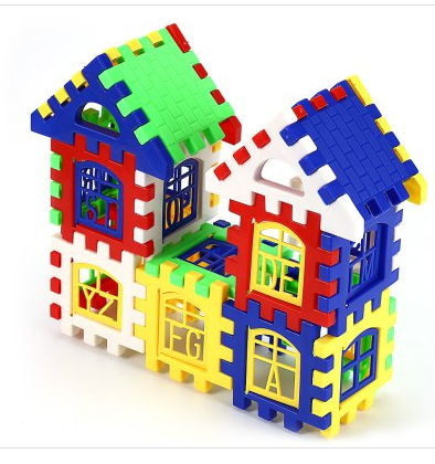 لعبة مكعبات بناء جديدة DIY