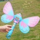 New Automatic Fairy Magic Bubble Wand Electric Bubble Machine Girl Blowing Bubble Artifact Toy