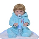 Simulation Baby Boy Vinyl Rebirth Doll