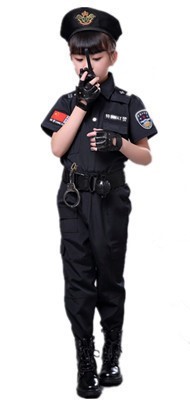 Children's SWAT uniforms summer police equipment