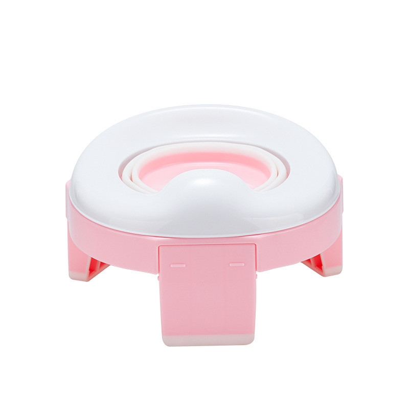 Portable In-Vehicle Travel Toilet With Removable And Washable Toilet