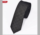 British Style Polyester Yarn Dyed Male 5cm Narrow Tie