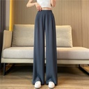 High-waisted wide-leg pants with a modern and practical design, offering both comfort and style