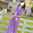 New French Style Temperament Design Jumpsuit