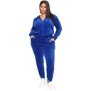European And American New Gold Velvet Hooded Sweater Fashion Casual Suit