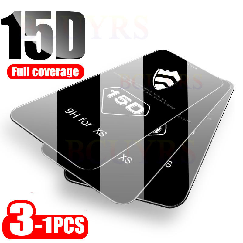 زجاج حماية كامل الحواف منحني 15D