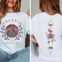 European And American Digital Printing Casual Round Neck T-shirt