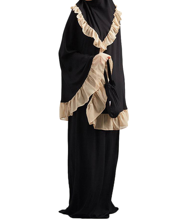 طقم صلاة بأكمام طويلة بتصميم إسلامي عصري وأنيق 