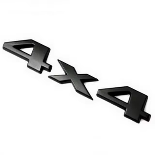 Car Modification Metal Suitable For Off-road Vehicle Four-wheel Drive 3D Special Sticker Rear Car Badge 4