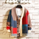 Men's Patchwork Fashionable Coat