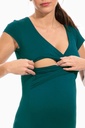 Cross Breastfeeding Maternity Yoga Wear T-Shirt Fitness