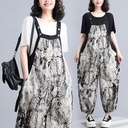 Plus Size Women's New Slim Overalls