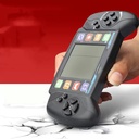 جهاز ألعاب كلاسيكي بتصميم رجعي مع شاشة كبيرة