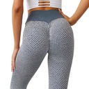 Jacquard Honeycomb Peach Hip Yoga Pants