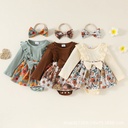 A stylish set with long sleeves, adorned with a creatively designed striped pattern 