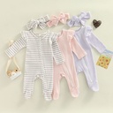 A romper for newborns, with a zipper design and full leg coverage 