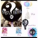 Creative Baby Party Decoration Flag Pull Confetti Balloon Set