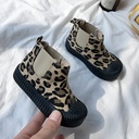 Children's Canvas Shoes High Top With Cotton Warm Soft Sole