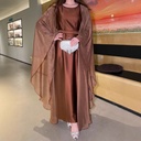 Plus size cardigan dress