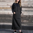 Relaxed Fit Plus Size Casual Fashion Dress