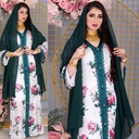 عباءة عربية أصيلة بتصميم إسلامي راقٍ ولمسات فخمة مستوحاة من التراث الشرقي  