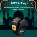Bluetooth Smart Electronic Tasbeeh Ring for Dhikr 