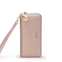 This luxurious wallet features a long and sleek design that perfectly combines elegance and functionality 