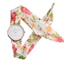 Elegant Quartz Watch in Vibrant Colors