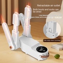 Foldable and Retractable Clothes and Shoe Drying Machine with a Modern Design