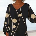 Modern Women's Blouse with a Loose Fit for an Elegant and Luxurious Look 