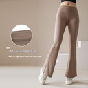 Women's High-Waisted Sports Pants with High Elasticity and a Soft, Quick-Drying Feel
