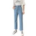 Women's High-Waisted Wide-Leg Jeans – Stylish and Comfortable Denim for Everyday Wear