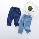 Children's Casual Straight-Cut Jeans