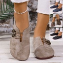 Elegant Women's Summer Slip-On Shoes – Featuring a casual, modern design with a soft flat sole and square toe for all-day comfort and style