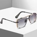 Retro Sunglasses with Metal Mesh Detailing