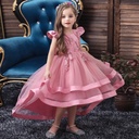 Luxury Girls' Dress with Long Train – Elegant and Distinctive Design for a Stunning Look on All Occasions